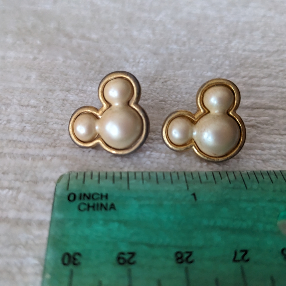 Vintage Mickey Mouse Earrings ( No Backs) - Picture 3 of 6